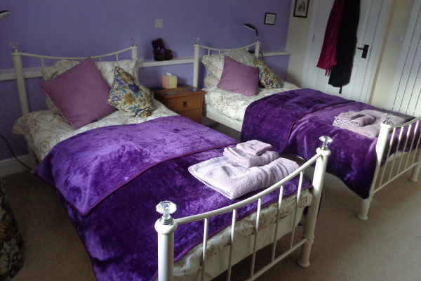 lilac room beds